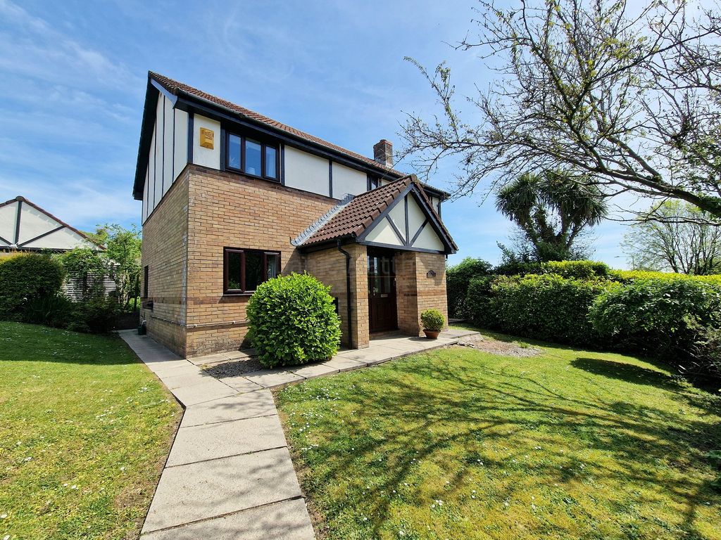 4 bed detached house for sale in Bramble Close, Brackla, Bridgend