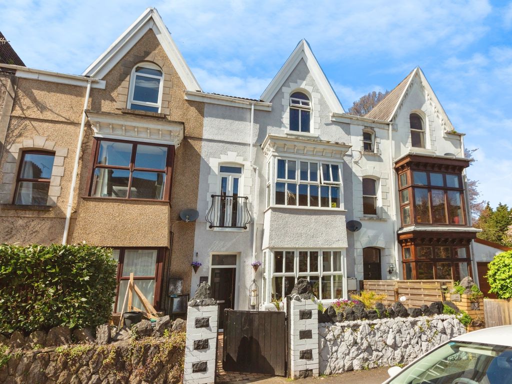 5 bed terraced house for sale in Eaton Crescent, Swansea SA1, £375,000