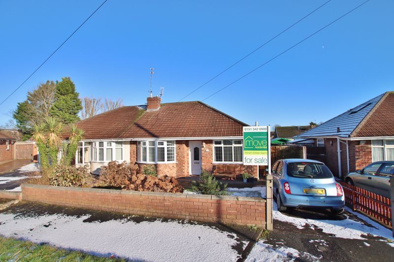 2 bed semidetached bungalow for sale in Shearman Close, Pensby, Wirral