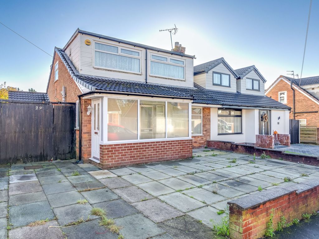 3 bed semidetached house for sale in Clifton Road, Billinge WN5, £