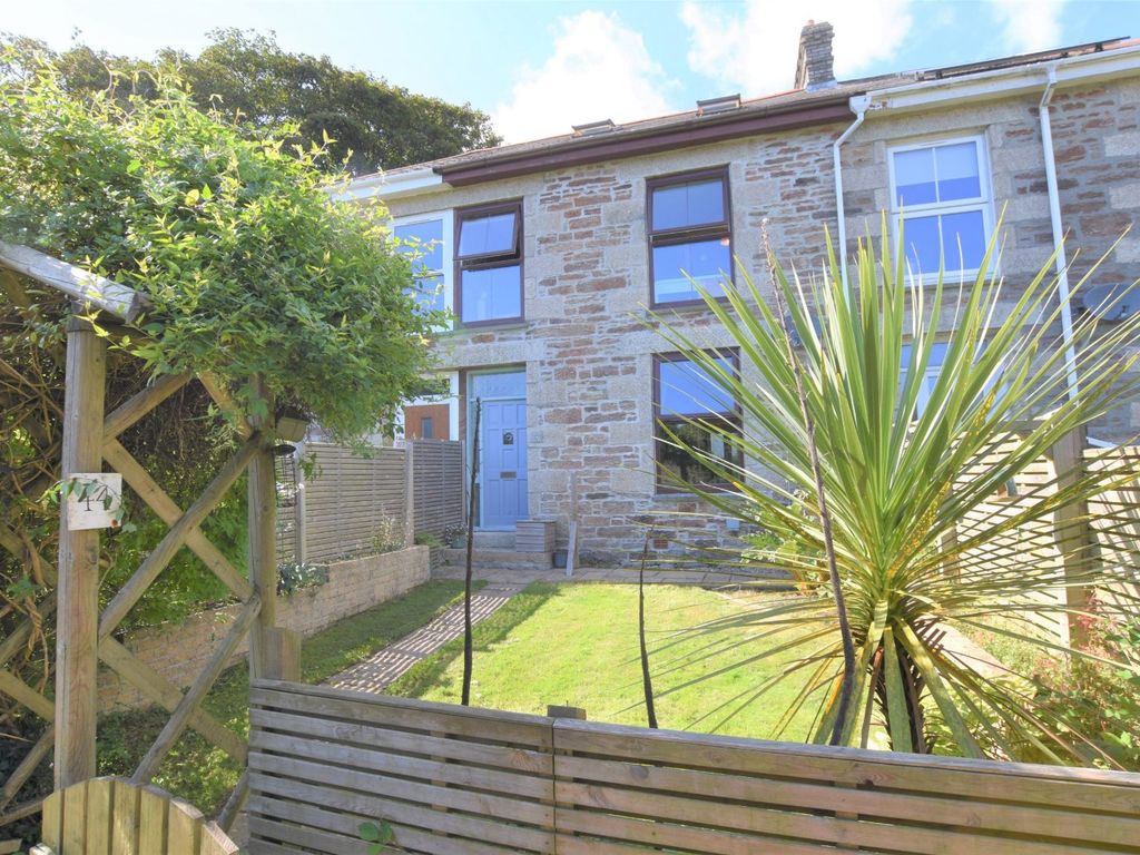 3 bed terraced house for sale in Lanner Hill, Lanner, Redruth, Cornwall