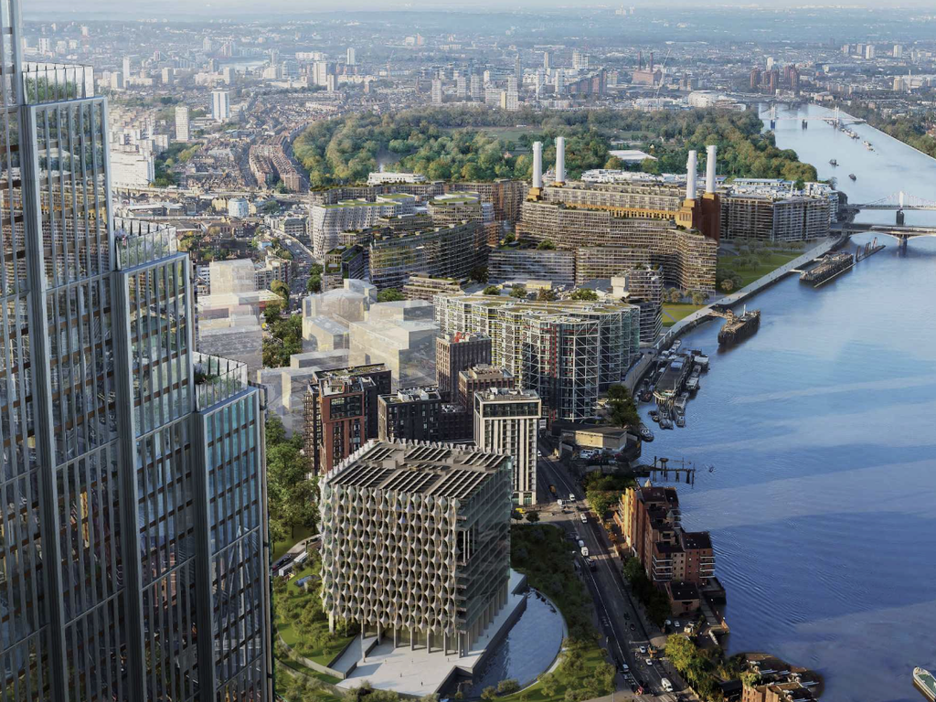 New home, 3 bed flat for sale in Carnation Way, Nine Elms, London SW8, £4,663,000 Zoopla