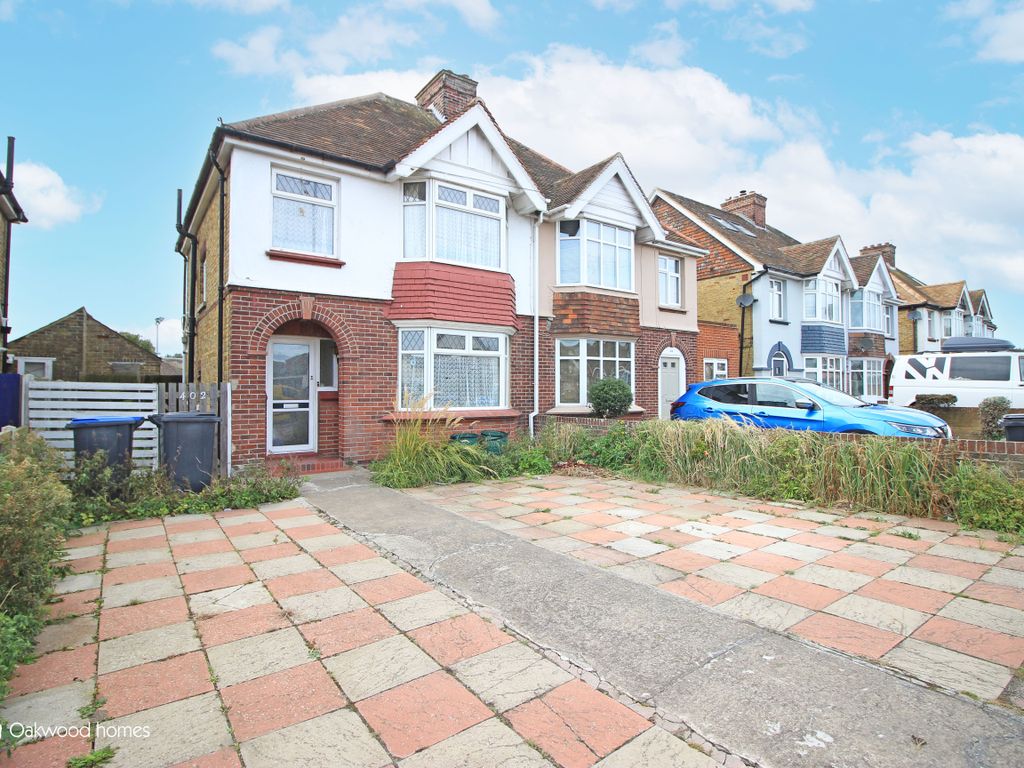 3 Bed Semi Detached House For Sale In Margate Road Ramsgate Ct12 £