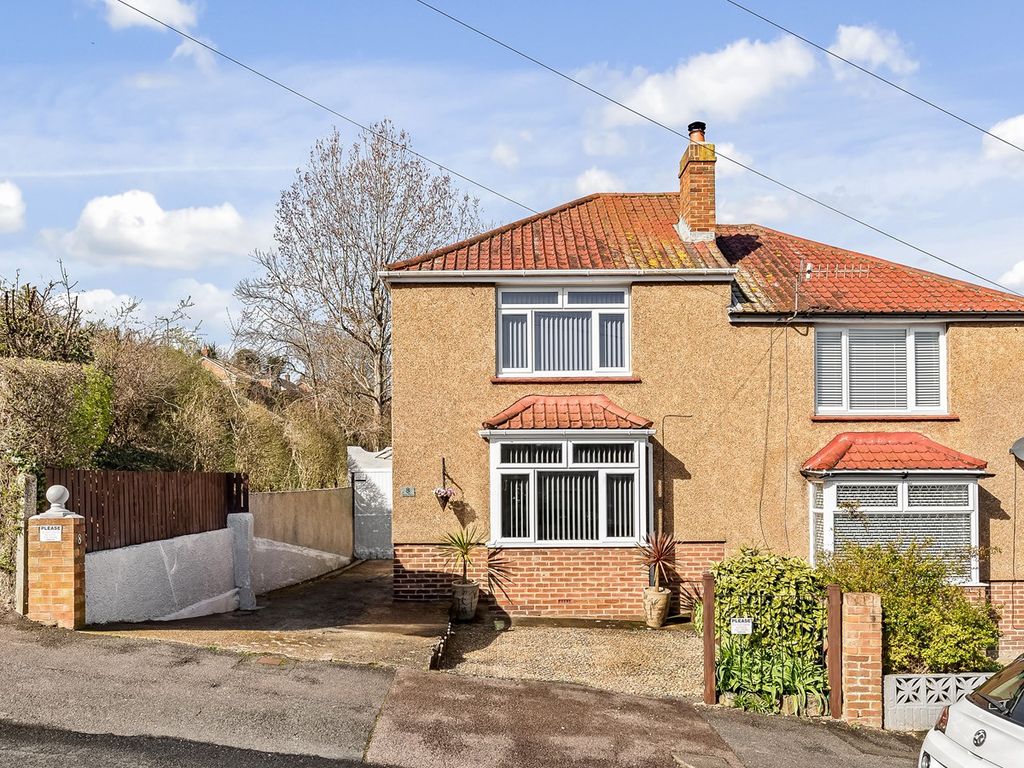 2 bed semidetached house for sale in Eaves Road, Elms Vale, Dover CT17