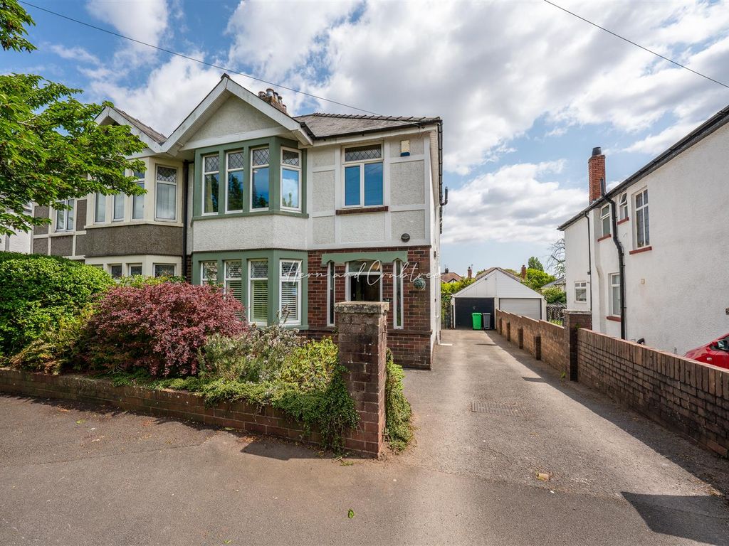 4 bed semidetached house for sale in West Orchard Crescent, Llandaff