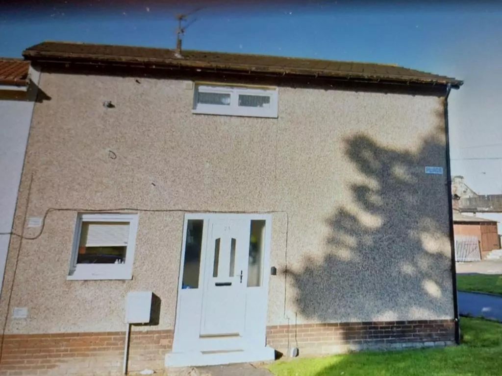 2 bed end terrace house to rent in 23 Howden Place, Motherwell ML1, £