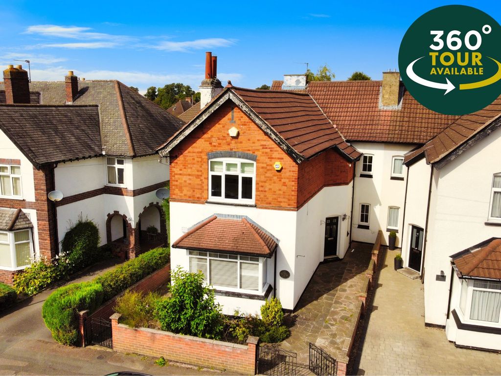 4 bed semidetached house for sale in Stoughton Road, Oadby, Leicester