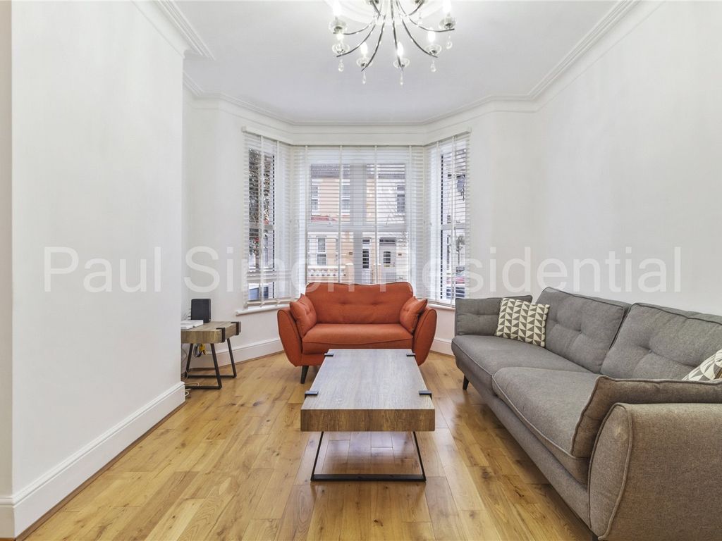 3 bed terraced house for sale in Rowley Road, Harringay, London N15, £