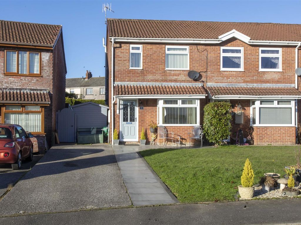 3 bed semidetached house for sale in Heol Tasker, Nelson, Treharris