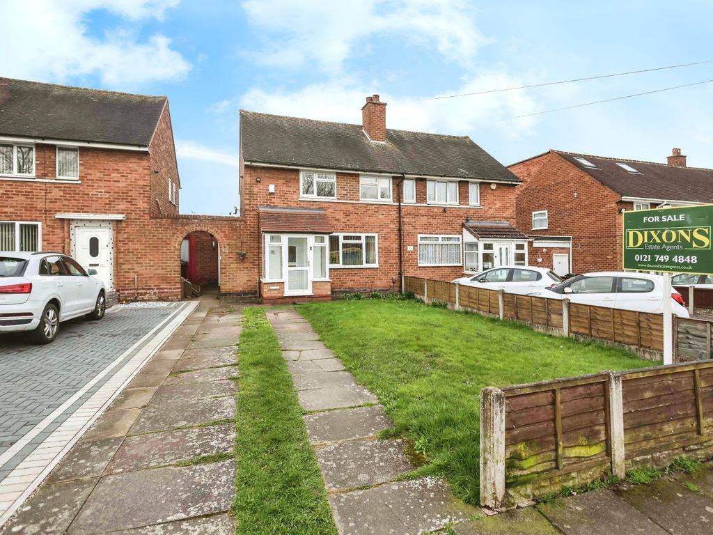 3 bed semidetached house for sale in Brownfield Road, Birmingham, West