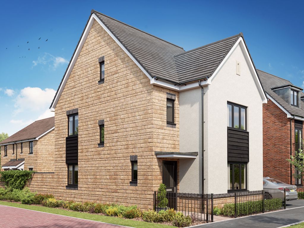 New home, 4 bed detached house for sale in "The Greenwood" at Kingsdown