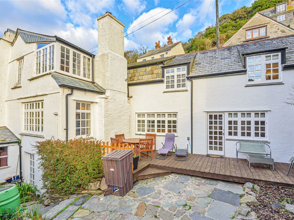 4 bed end terrace house for sale in Talland Hill, Polperro, Looe