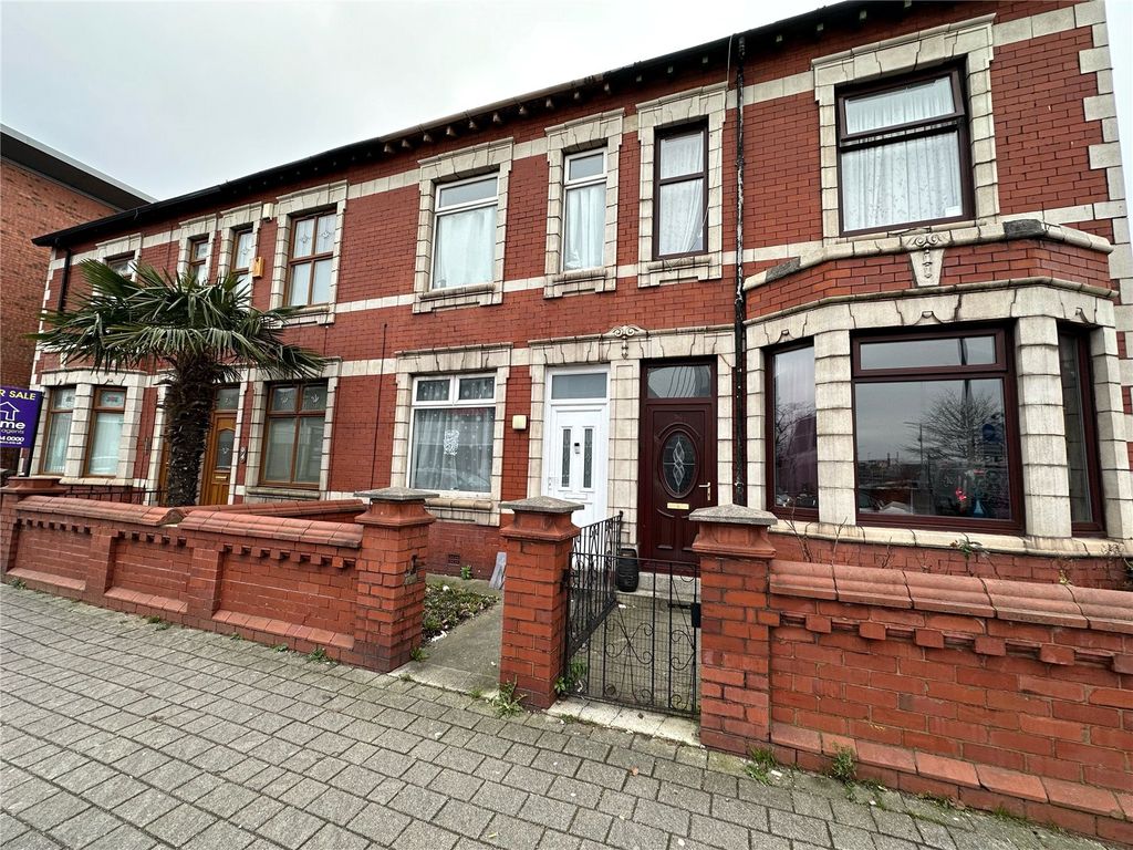 2 bed terraced house for sale in Ashton Road, Denton, Manchester M34, £