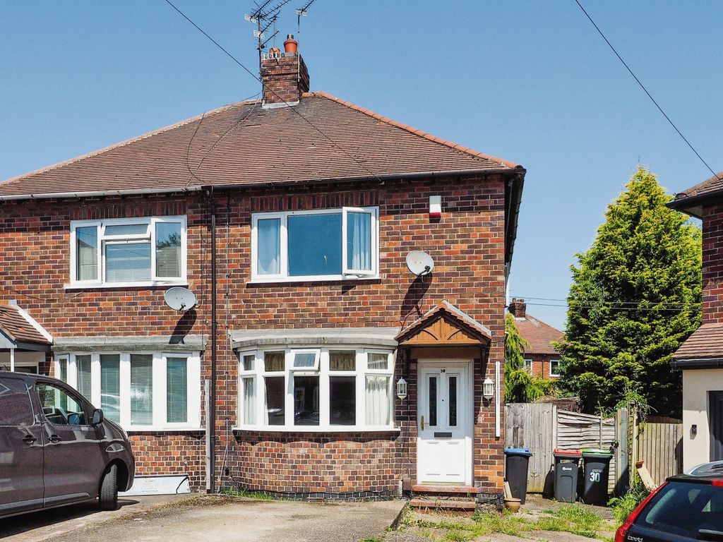 2 bed semidetached house for sale in Coates Avenue, Hucknall