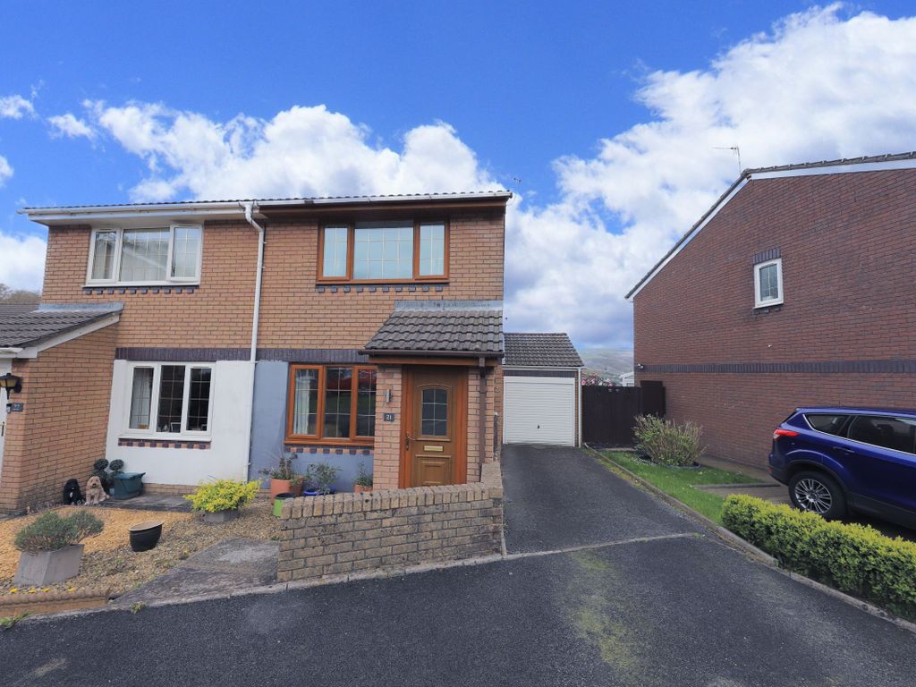 2 bed semidetached house for sale in Dinam Park, Ton Pentre, Pentre