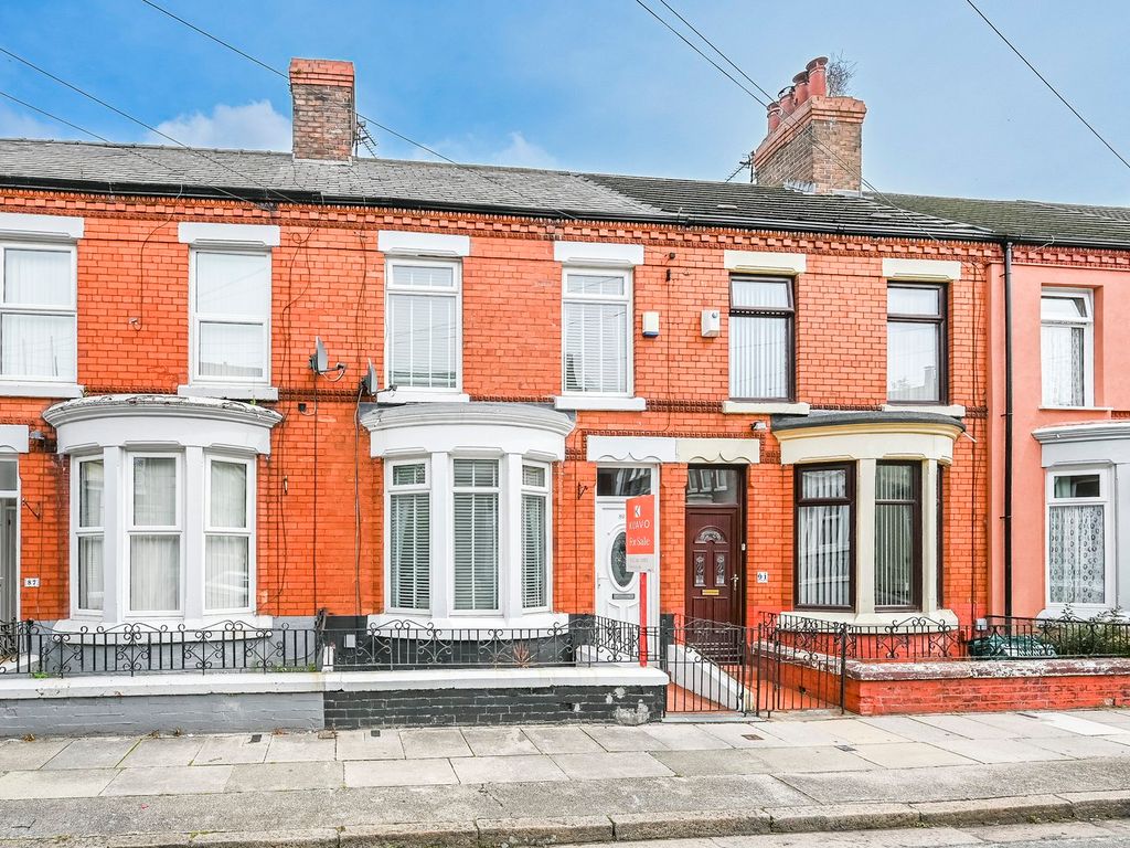 3 bed terraced house for sale in Richmond Park, Liverpool L6, £150,000