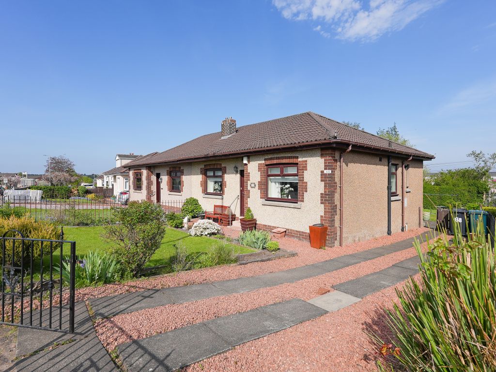 2 bed semidetached bungalow for sale in North Road, Bellshill ML4, £