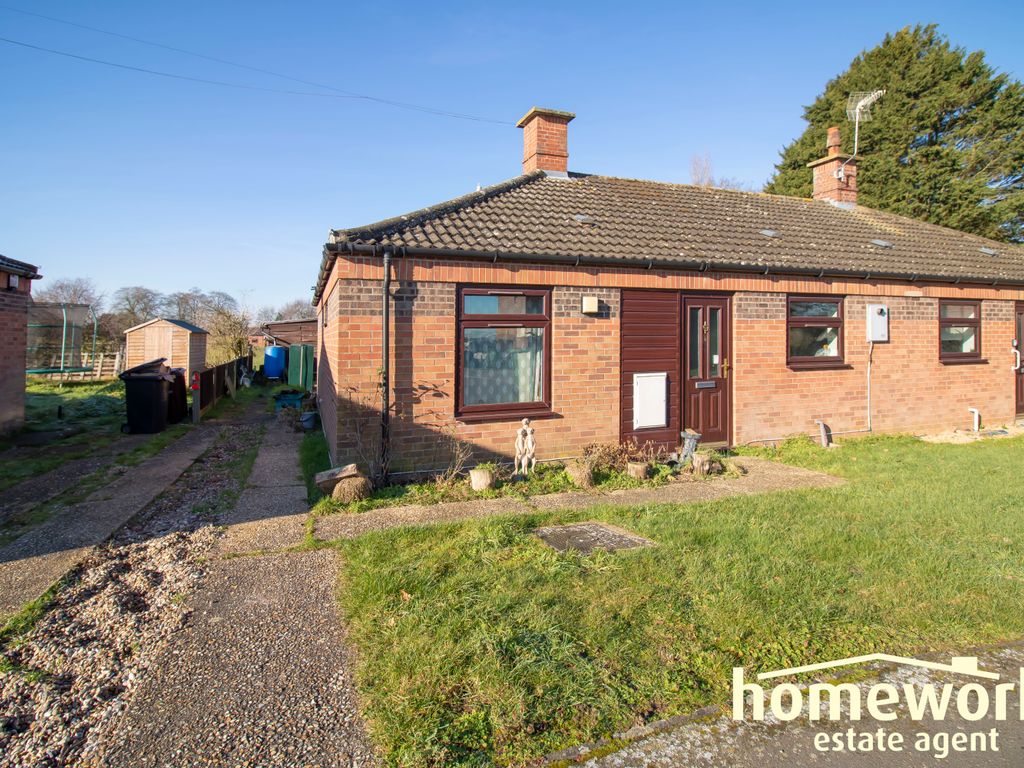 2 bed semidetached bungalow for sale in St. Peters Close, Dereham NR19