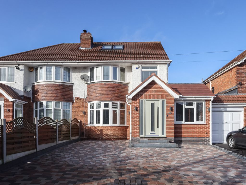 5 bed semidetached house for sale in Wells Green Road, Solihull B92, £