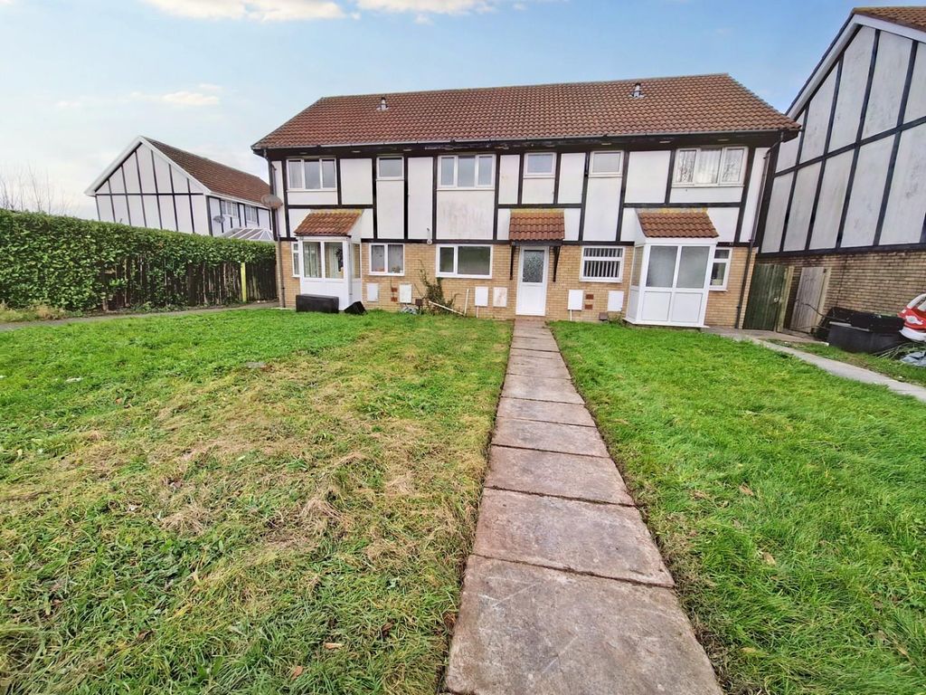 2 bed property for sale in Brackla Way, Brackla, Bridgend CF31, £