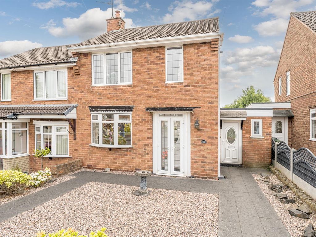 2 bed semidetached house for sale in Brambleside, Wordsley DY8, £