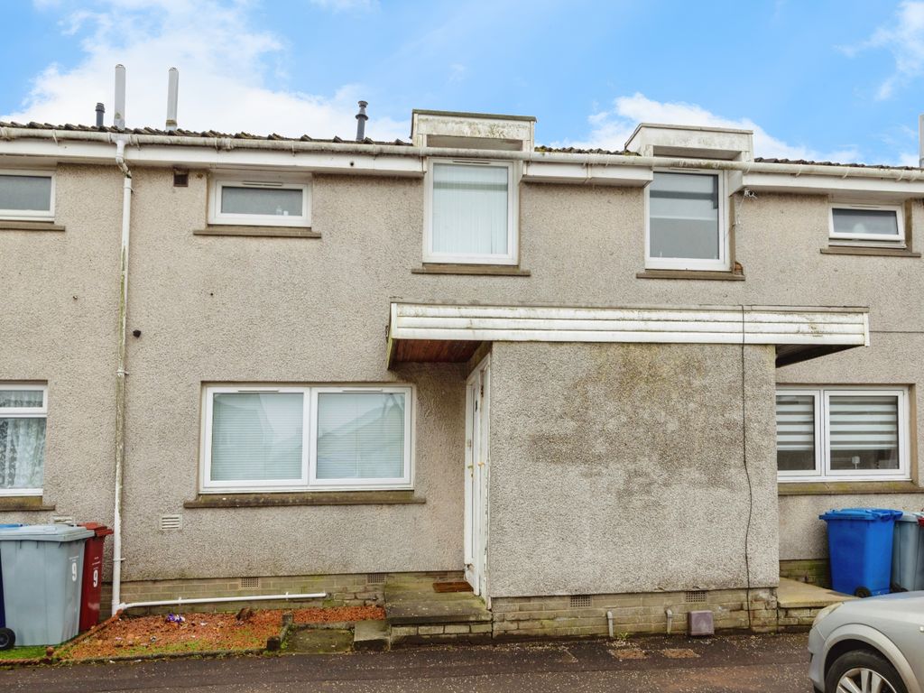 2 bed terraced house for sale in Gair Crescent, Carluke ML8, £82,500