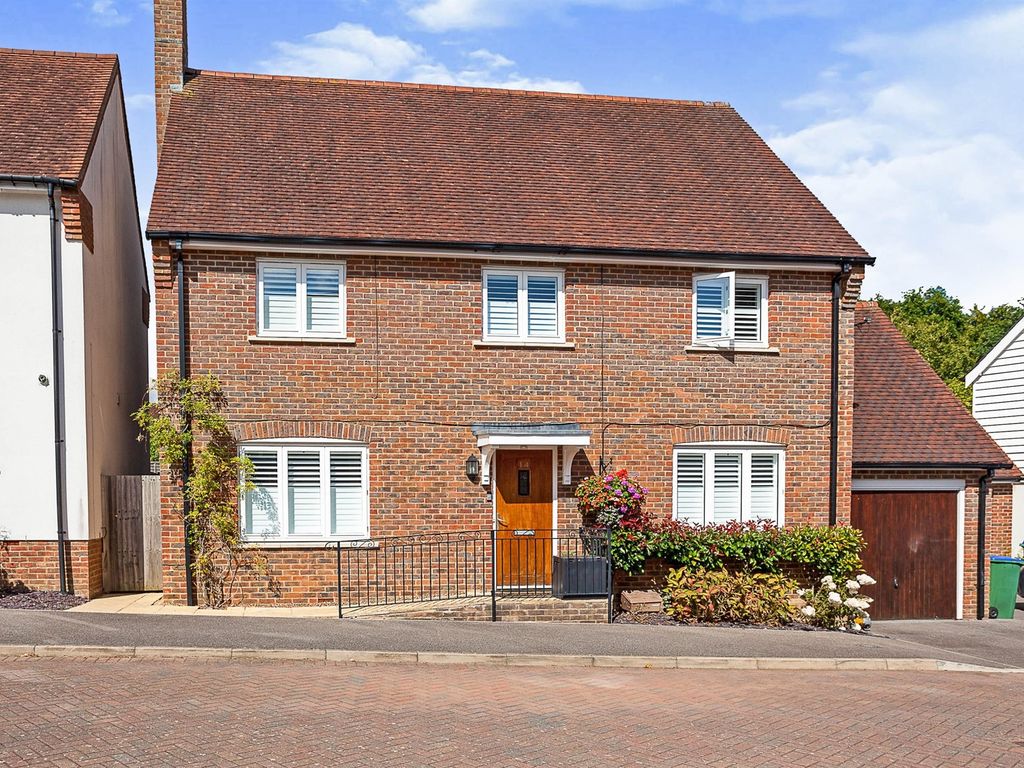 4 bed detached house for sale in Trinity Fields, Lower Beeding, Horsham