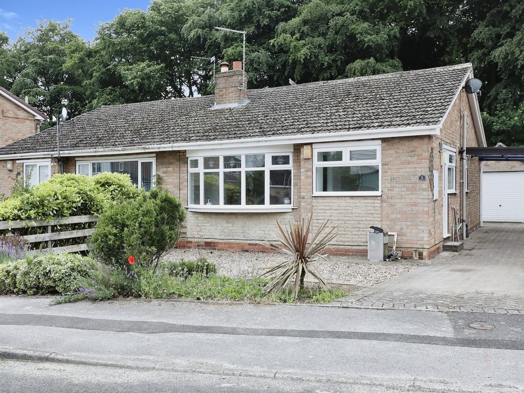 2 bed semidetached bungalow for sale in Bedford Close, North Anston, Sheffield S25, £160,000