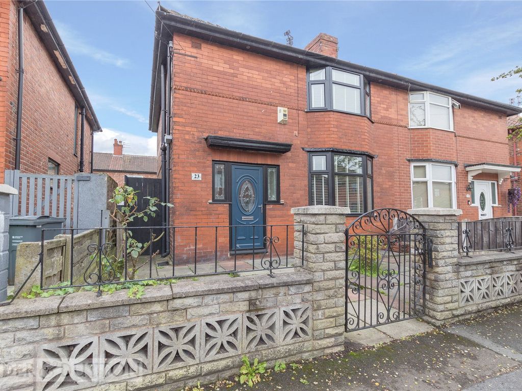 3 bed semidetached house for sale in Rosslyn Road, Moston, Manchester