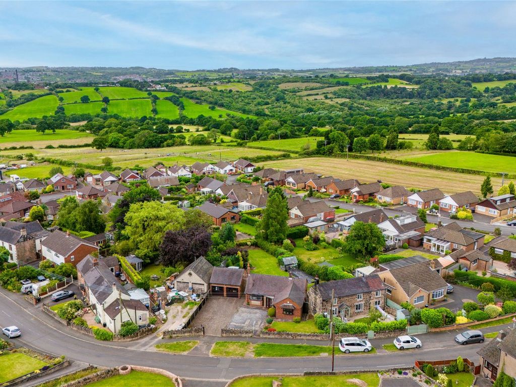 2 bed bungalow for sale in Church Road, Brown Edge, Staffordshire ST6
