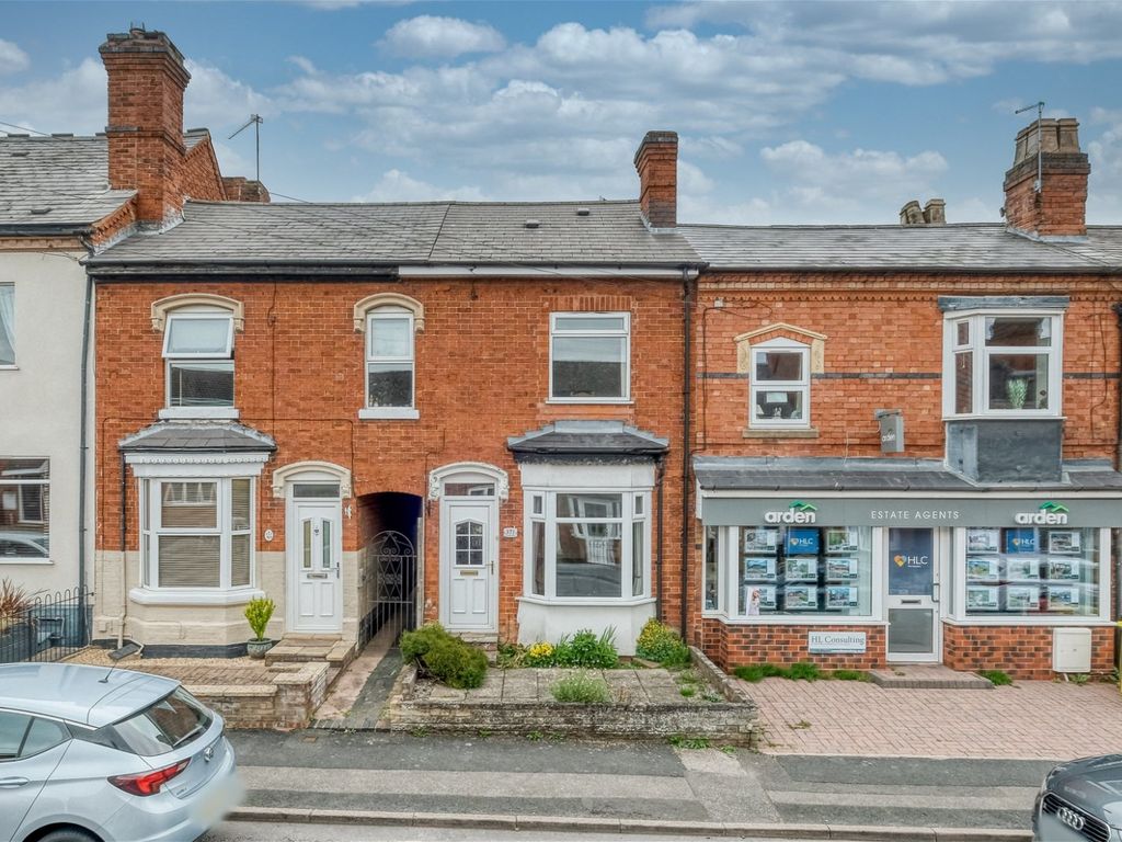 3 bed terraced house for sale in Evesham Road, Crabbs Cross, Redditch