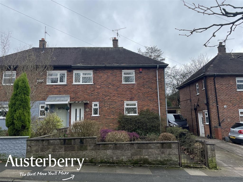 2 bed semidetached house for sale in Chelmsford Drive, Bentilee, Stoke