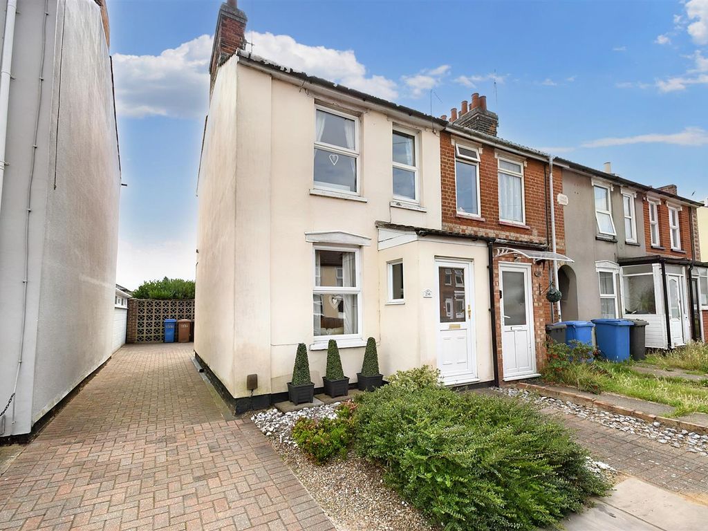 2 bed end terrace house for sale in Rosehill Road, Ipswich IP3, £