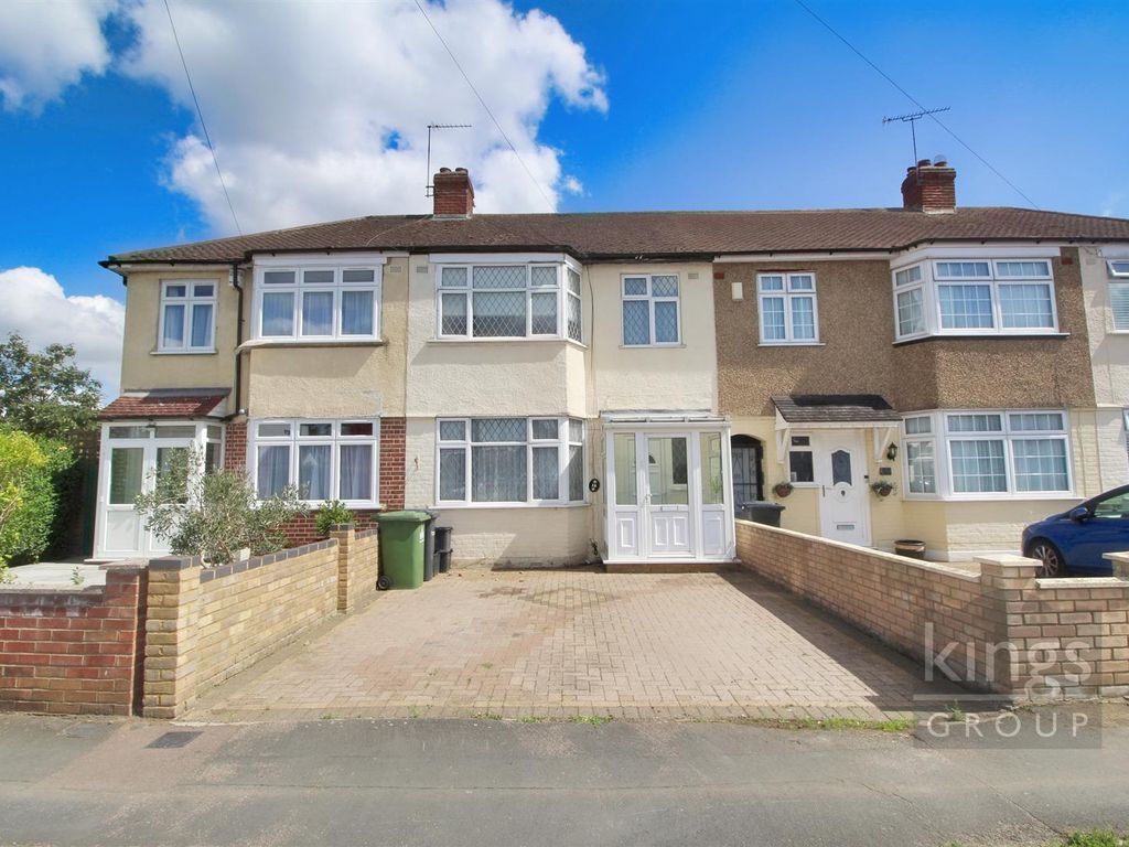 3 bed terraced house for sale in Berkley Avenue, Waltham Cross EN8, £