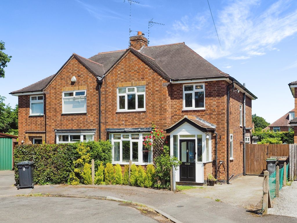 3 bed semidetached house for sale in Hillside Crescent, Beeston, Nottingham, Nottinghamshire