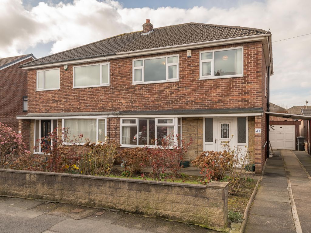 3 bed semidetached house for sale in Sunny Bank Avenue, Mirfield WF14