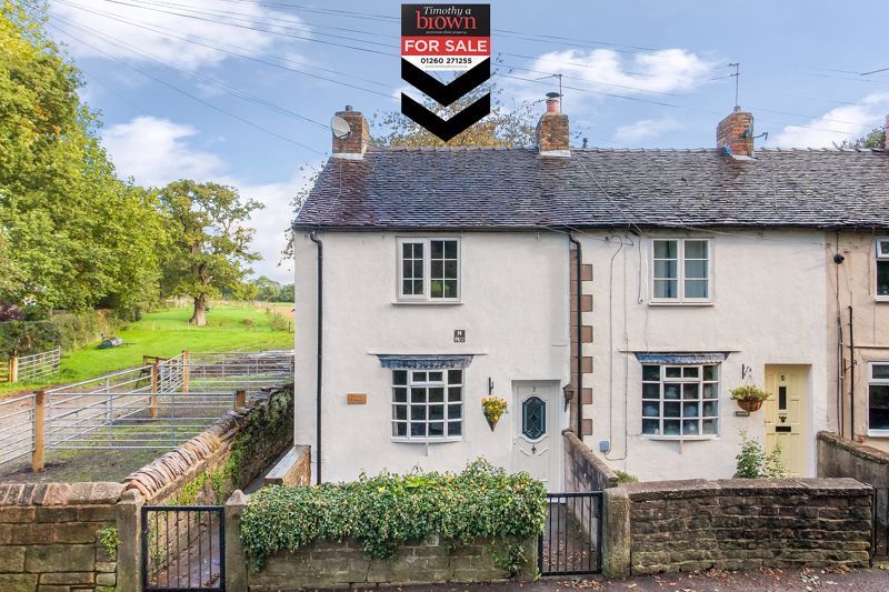 1 bed end terrace house for sale in Reades Lane, Congleton CW12, £