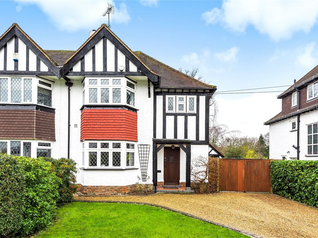 3 bed semidetached house for sale in Manor Way, Petts Wood, Orpington
