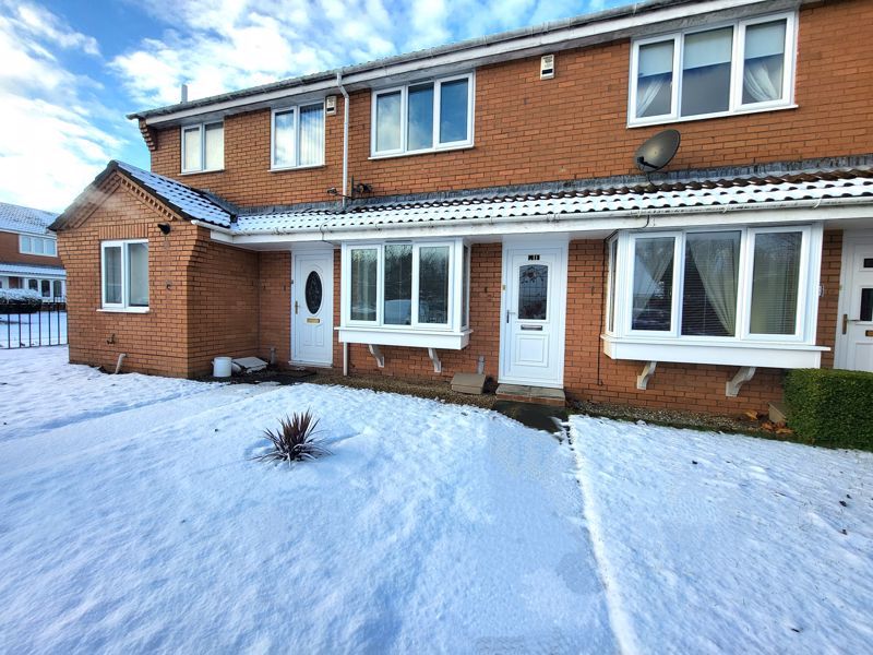 2 bed terraced house for sale in Drybeck Court, Cramlington NE23, £