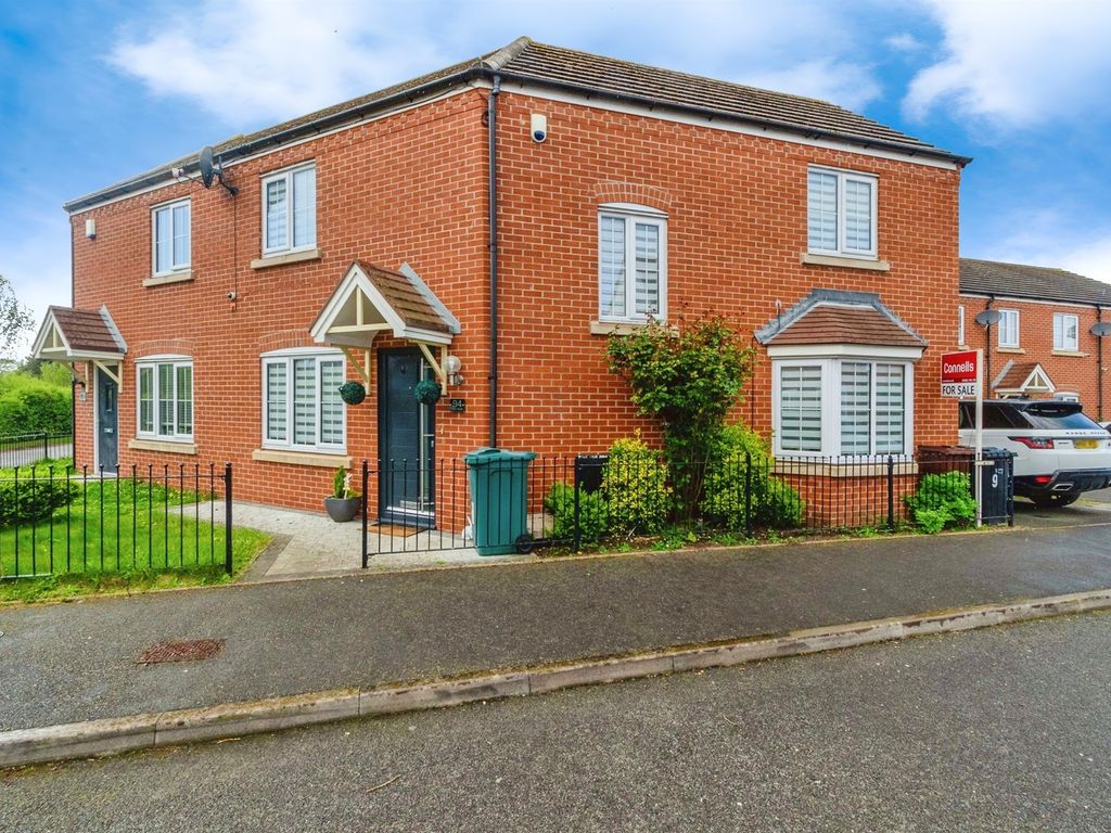 3 bed semidetached house for sale in Waltho Street, Whitmore Reans, Wolverhampton WV6, £240,000