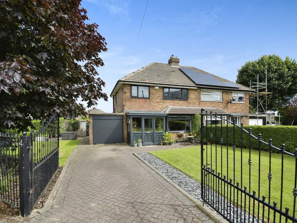 3 bed semidetached house for sale in Hill Close, Stannington S6, £