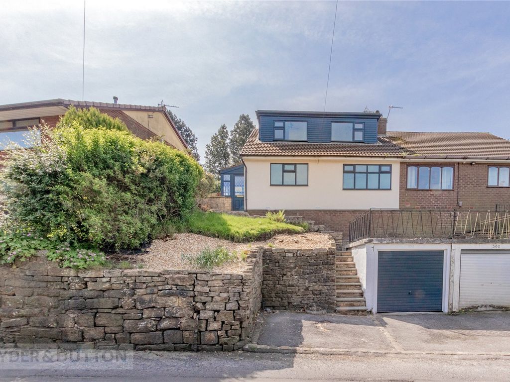 3 bed semidetached house for sale in Den Lane, Springhead, Saddleworth