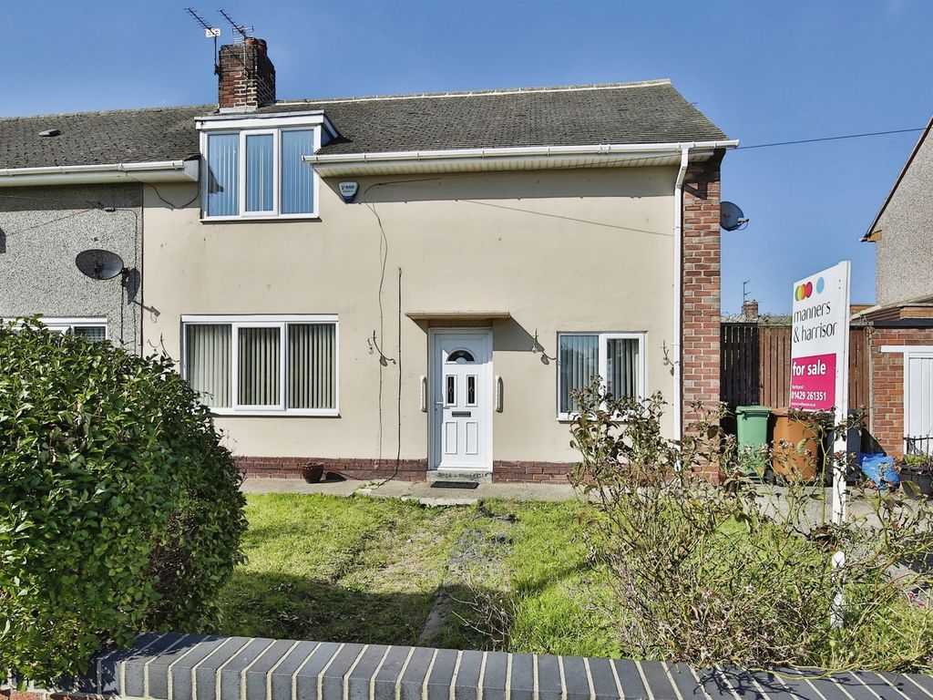 2 bed end terrace house for sale in Torquay Avenue, Hartlepool TS25, £