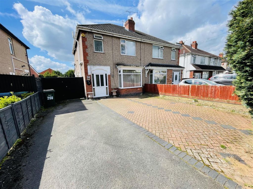 3 bed semidetached house for sale in Henley Road, Coventry CV2, £