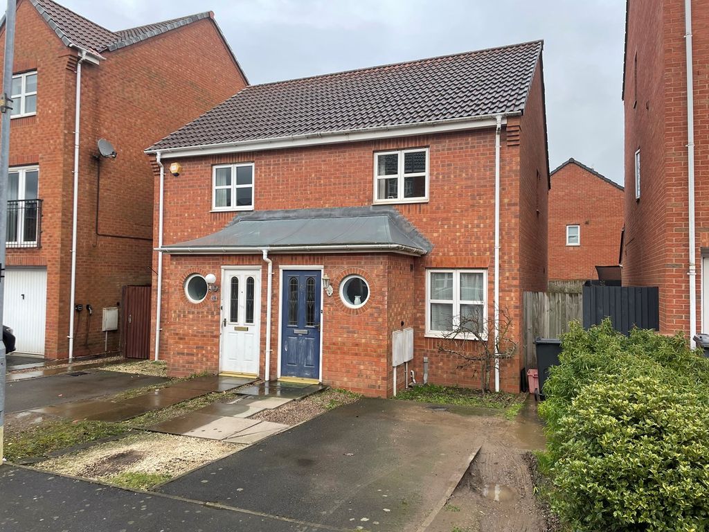 2 bed semidetached house for sale in Staples Drive, Coalville LE67