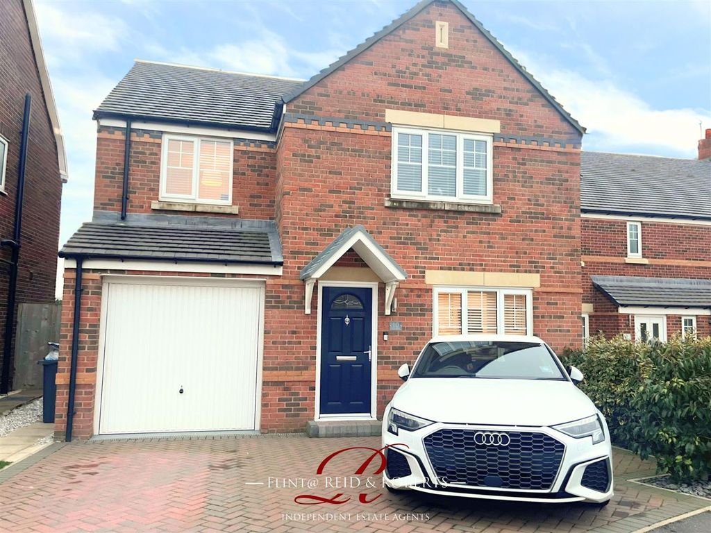 4 bed detached house for sale in Llys Garmon, Oakenholt, Flint CH6, £