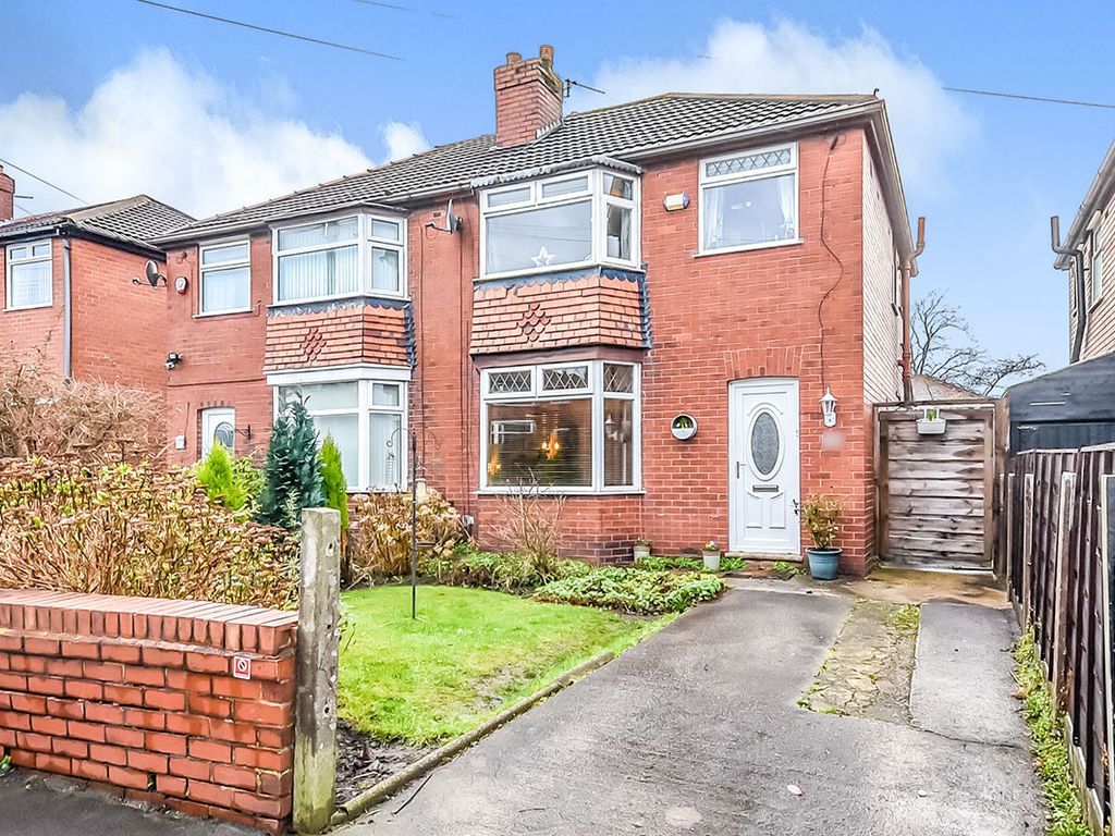 3 bed semidetached house for sale in Marlborough Road, Hyde, Greater
