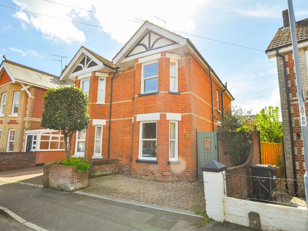 3 bed semidetached house for sale in Grove Road, Wimborne BH21, £