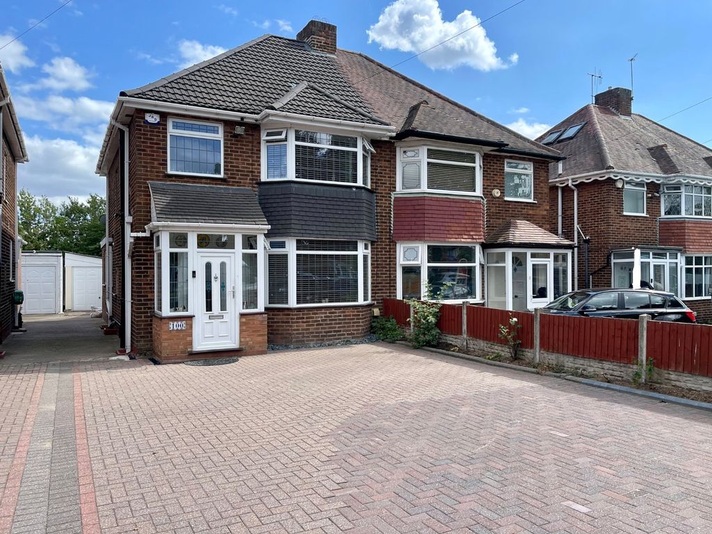 3 bed semidetached house for sale in Water Orton Road, Castle Bromwich