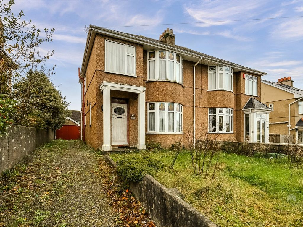3 bed semidetached house for sale in Efford Road, Efford, Plymouth